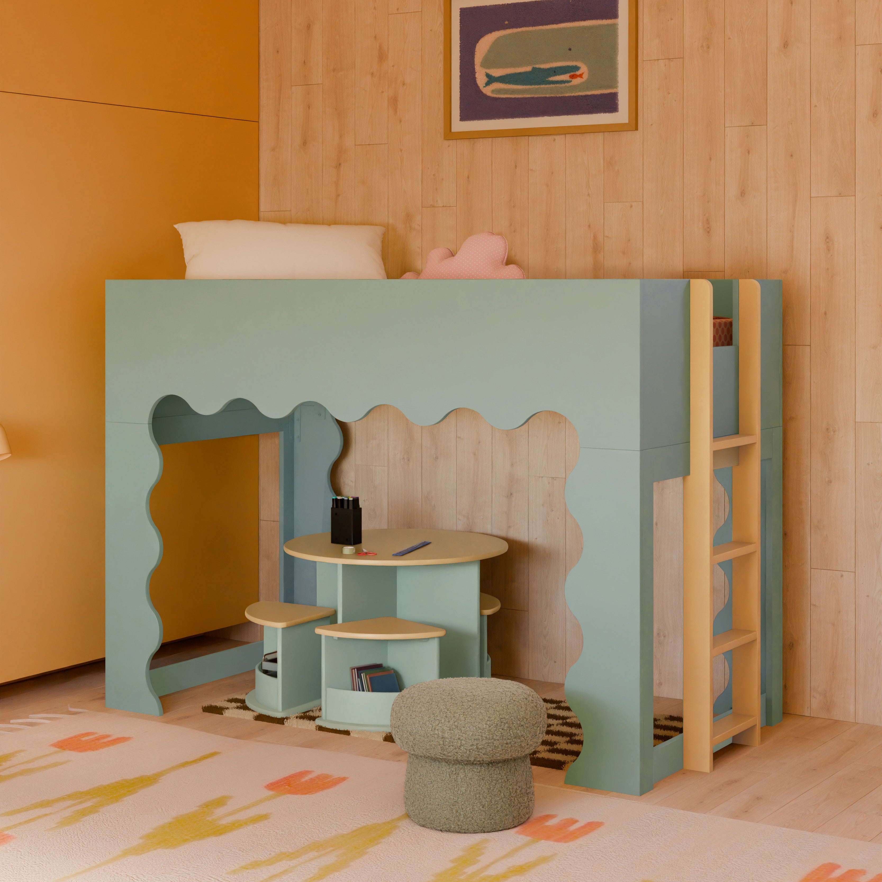 Babyletto Nessa Nesting Play Table