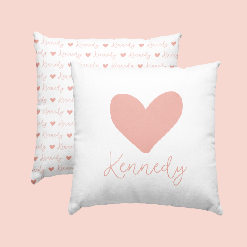 Sugar + Maple Custom Pillow | Centered Icon