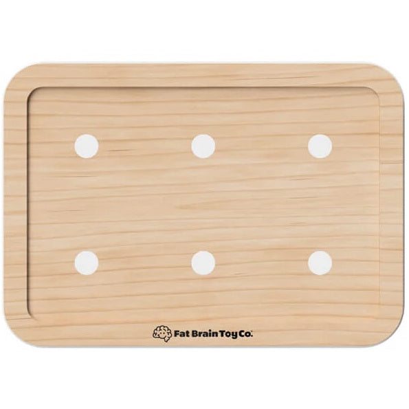 Fat Brain Toys PlayTab Board | Modular, Sensory Activity Board for Babies and Toddlers