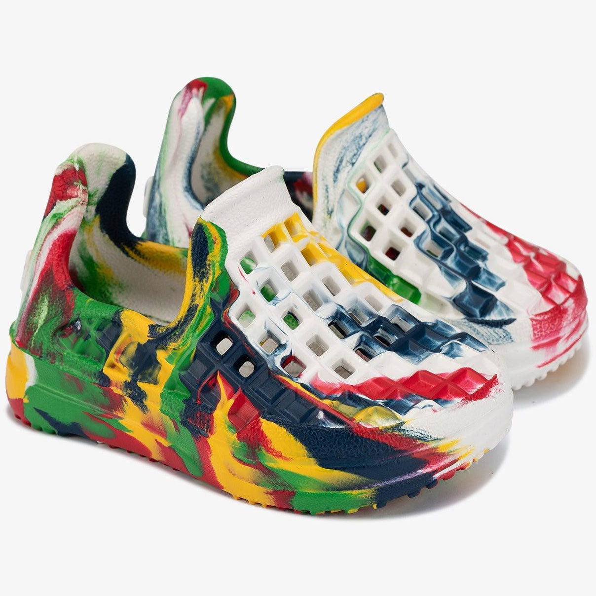 Lusso Scenario Kids Shoe | Primary Swirl