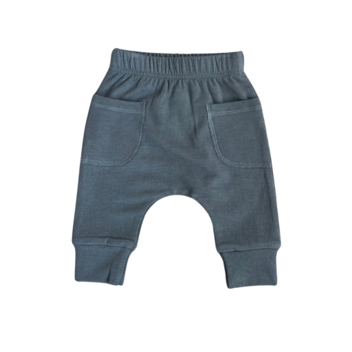 Baby Sprouts Baby Pocket Pants | Gray Wash