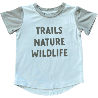 Babysprouts Colorblock Tee | Trails Nature Wildlife