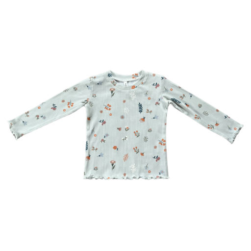 Babysprouts Clothing Company Lettuce Hem Tee | Botanical