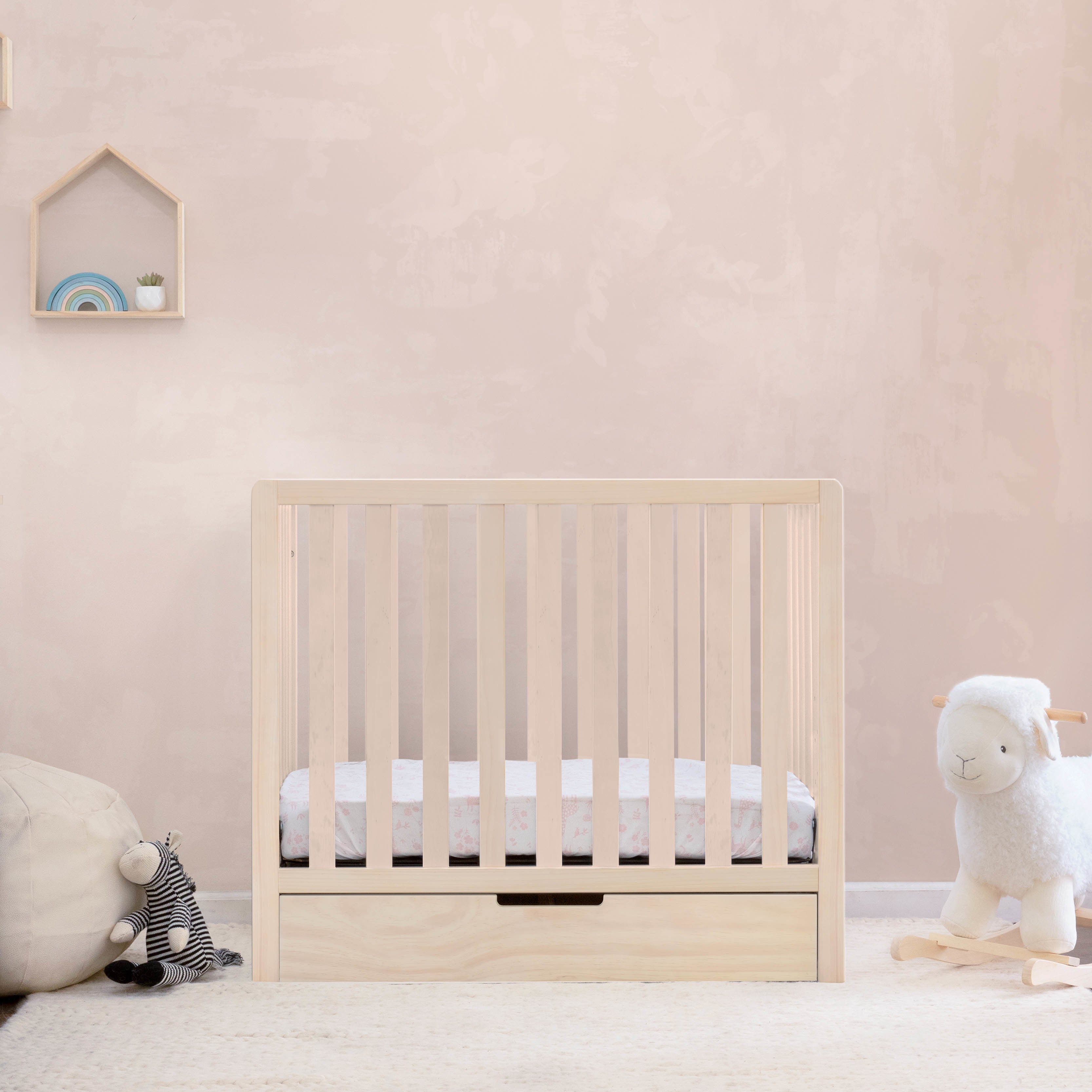 DaVinci Colby 4-in-1 Convertible Mini Crib with Trundle