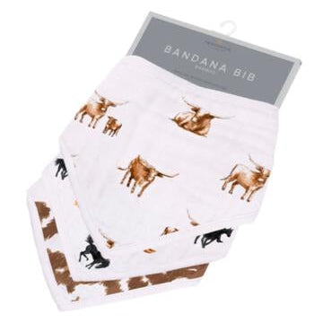 Newcastle Classics On the Range Bandana Bibs (3-Pack)