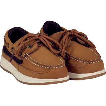 Me & Henry Hampton Leather Boat Shoes | Brown
