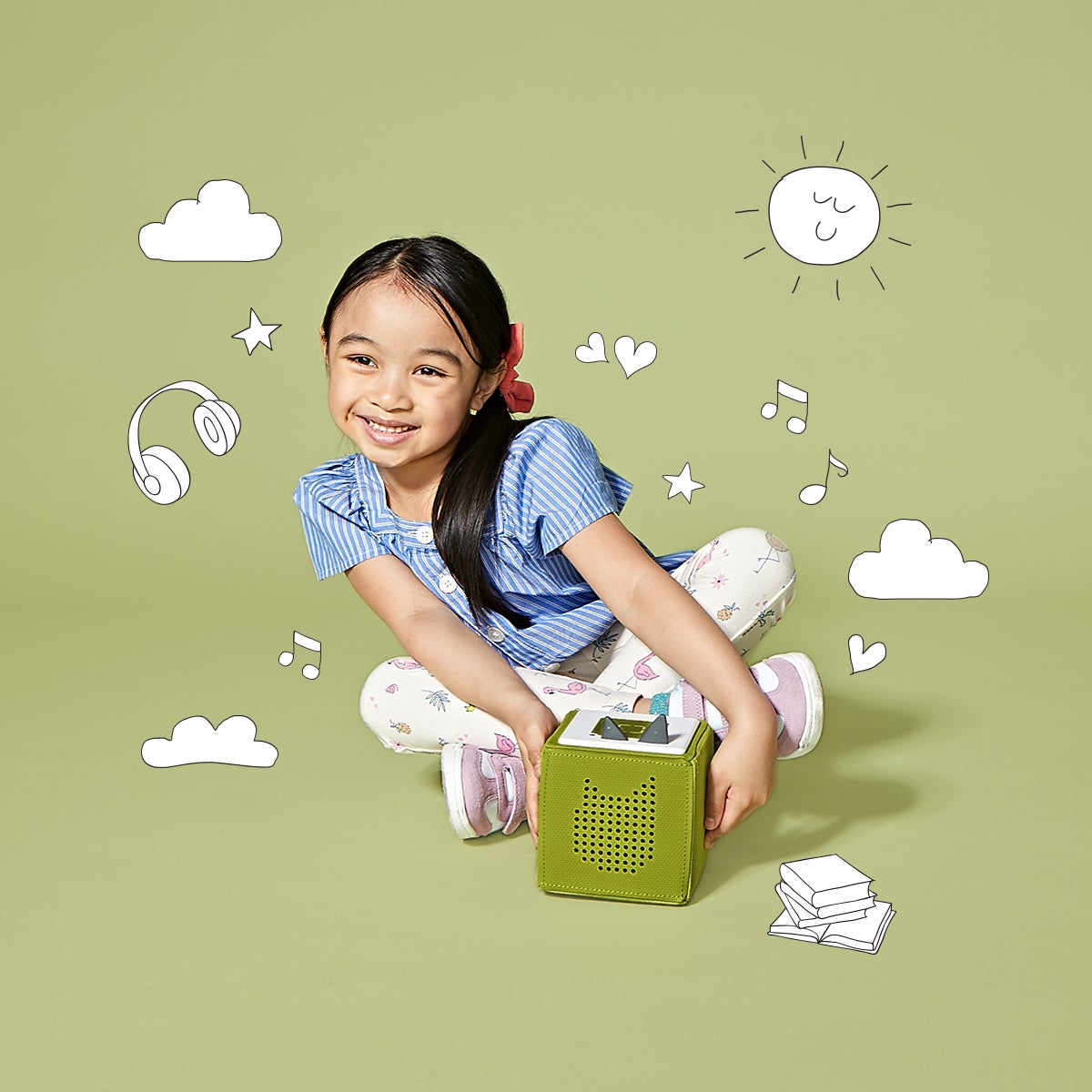 Tonies Toniebox Playtime Puppy Starter Set | Green