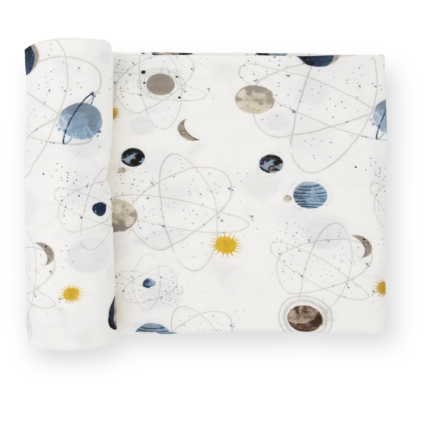 Little Unicorn Stretch Knit Swaddle Blanket | Planets