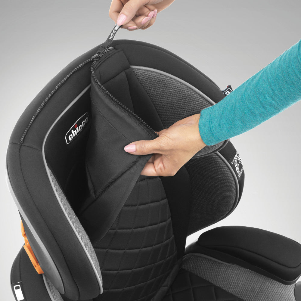 Chicco KidFit Zip Air Plus 2-in-1 Belt Positioning Booster Car Seat - Q Collection
