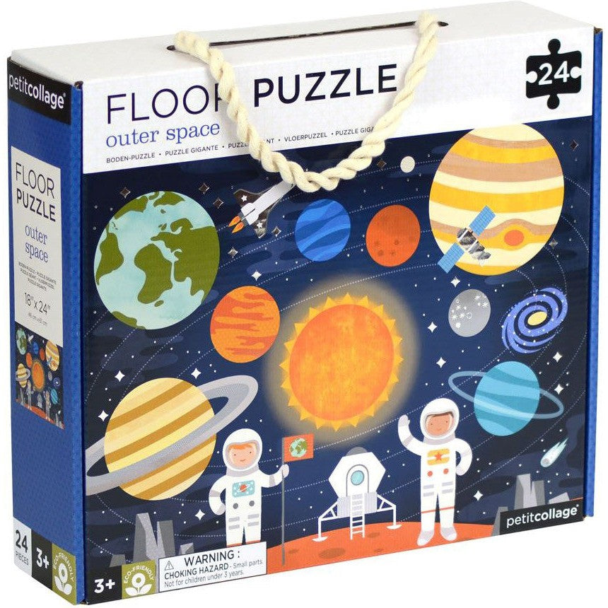 Petit Collage Outer Space 24-Piece Floor Puzzle