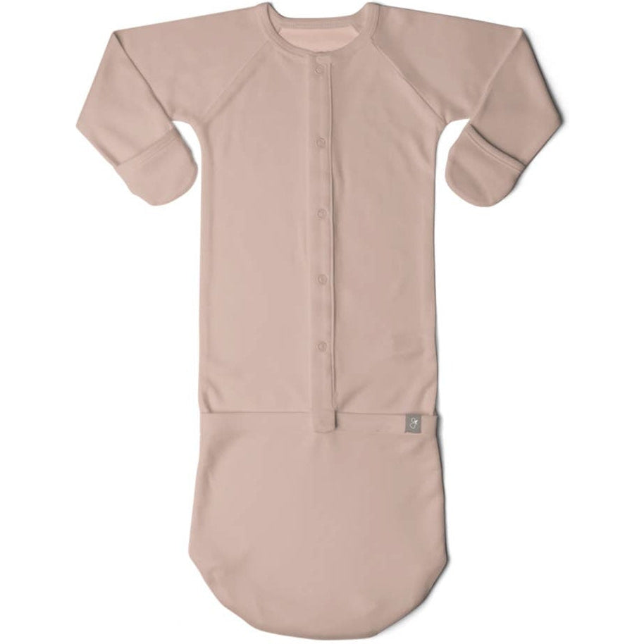 Goumi Viscose from Bamboo Organic Cotton Convertible Gown | Rose