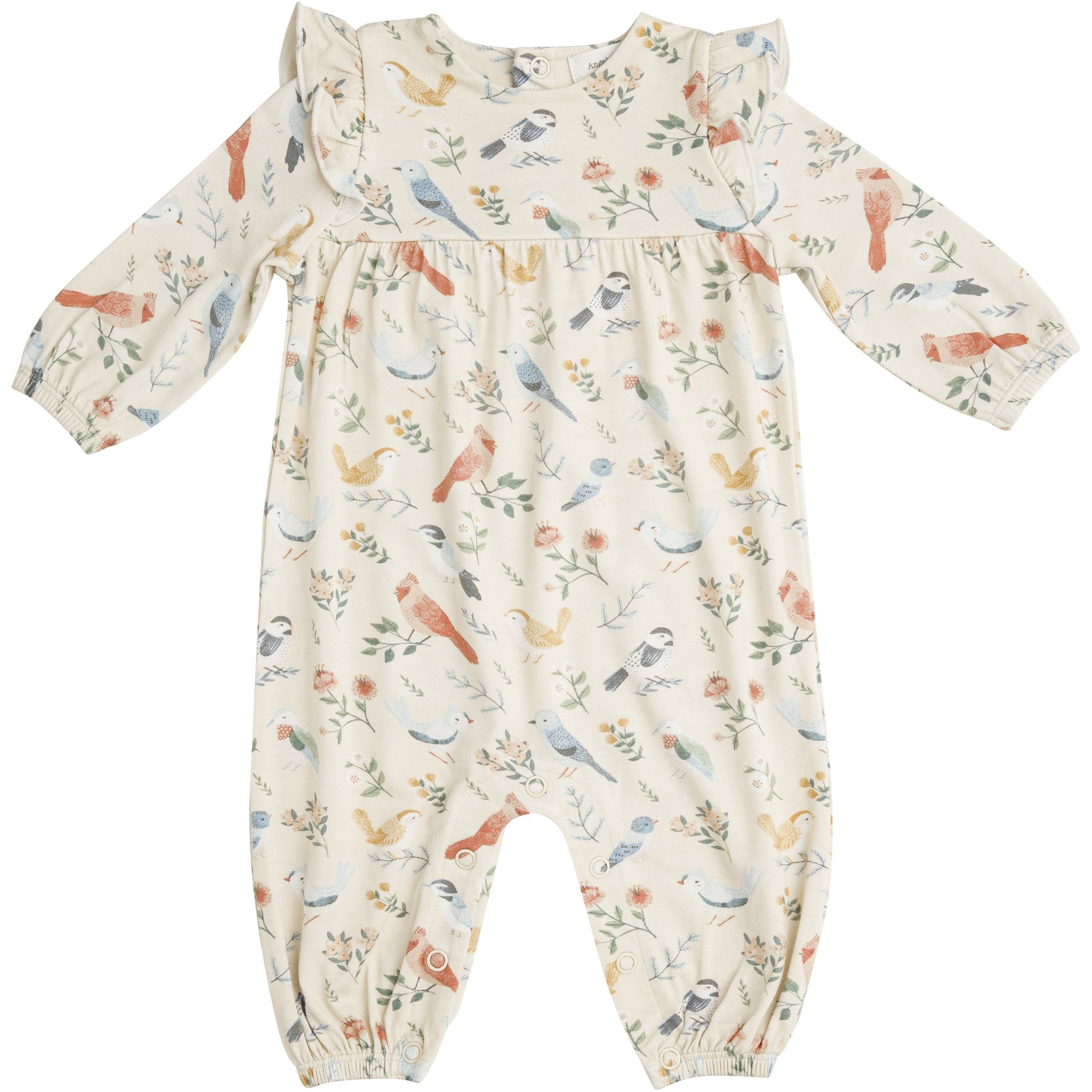Angel Dear American Birds Ruffle Shoulder Romper