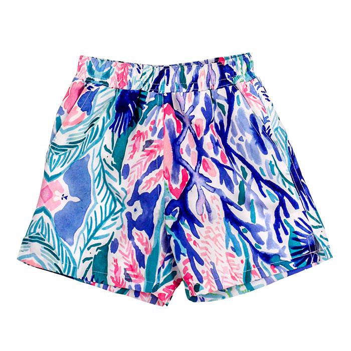 Bailey Boys Board Swim Short Reef Print