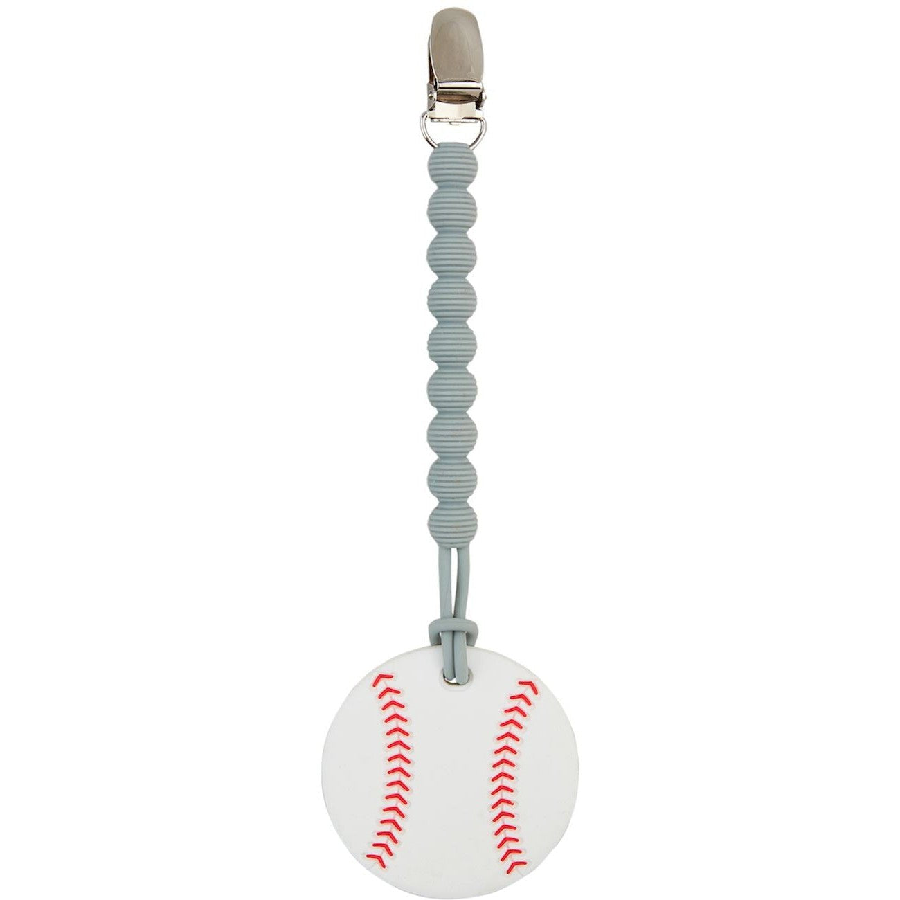Mud Pie Baseball Clip-On Teether