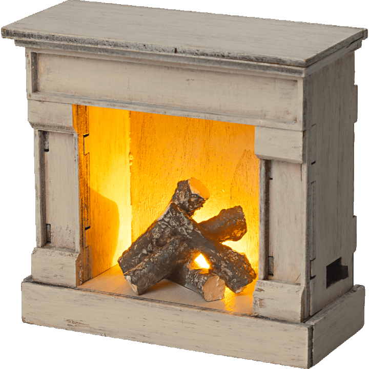 Maileg Fireplace, Vintage Off-white