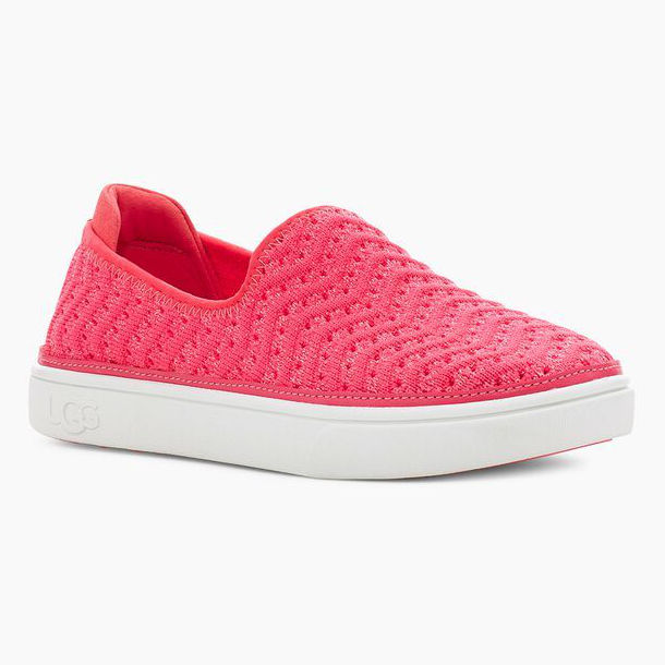 Ugg Caplan Slip-On | Strawberry Metallic Knit