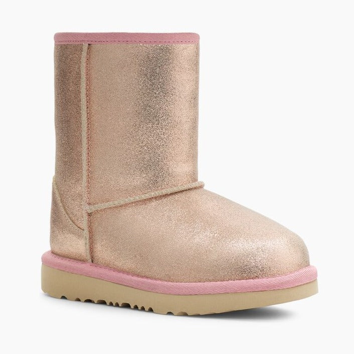 Ugg Classic II Metallic Glitter | Rose Gold