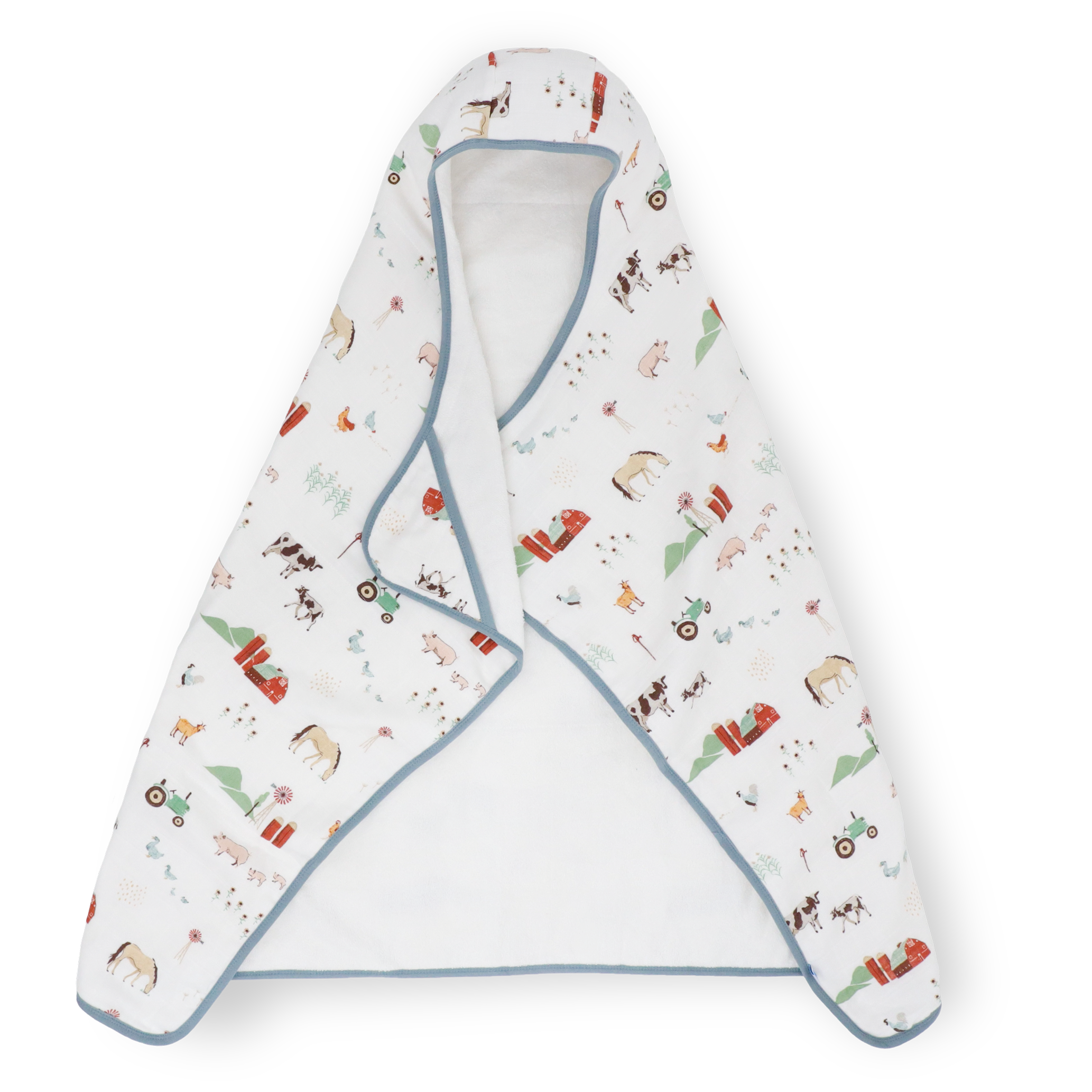 Little Unicorn Toddler Hooded Towel | Farmyard