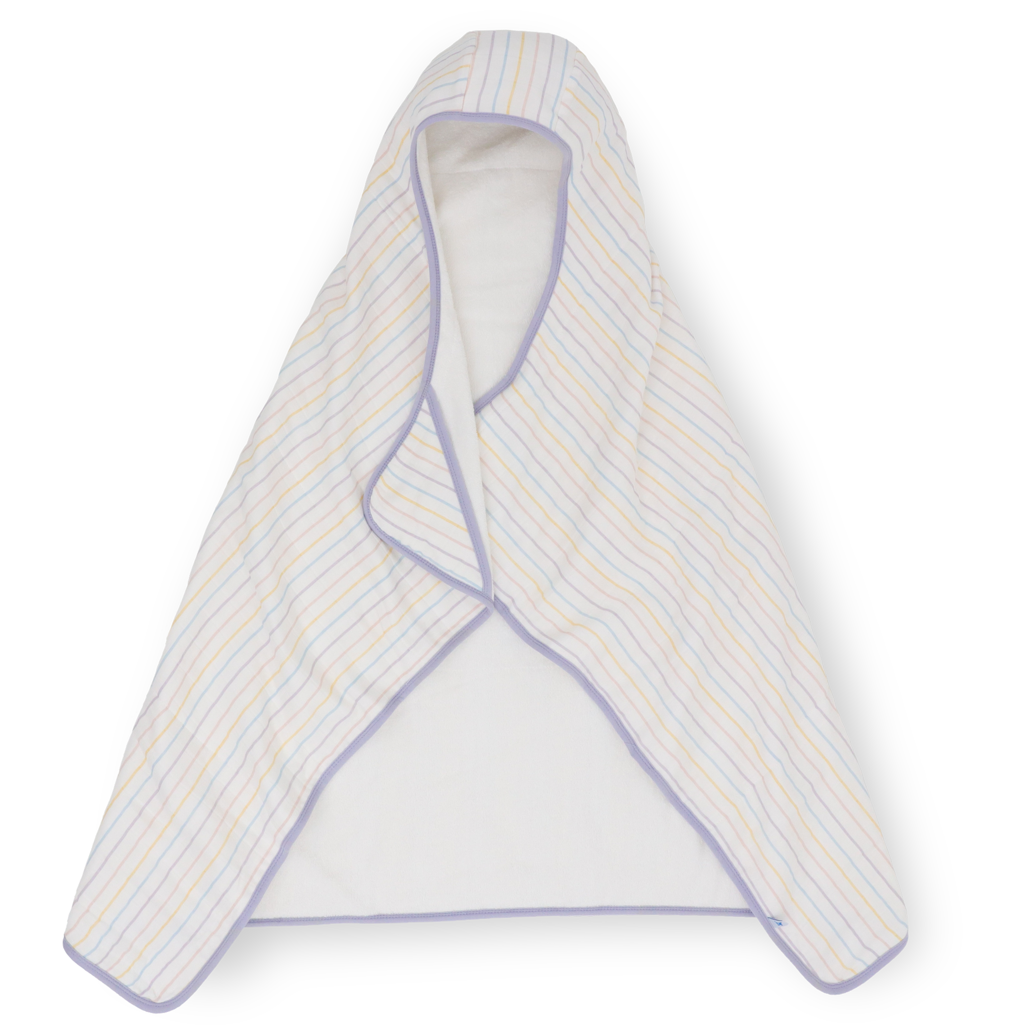 Little Unicorn Toddler Hooded Towel | Unicorn Stripe