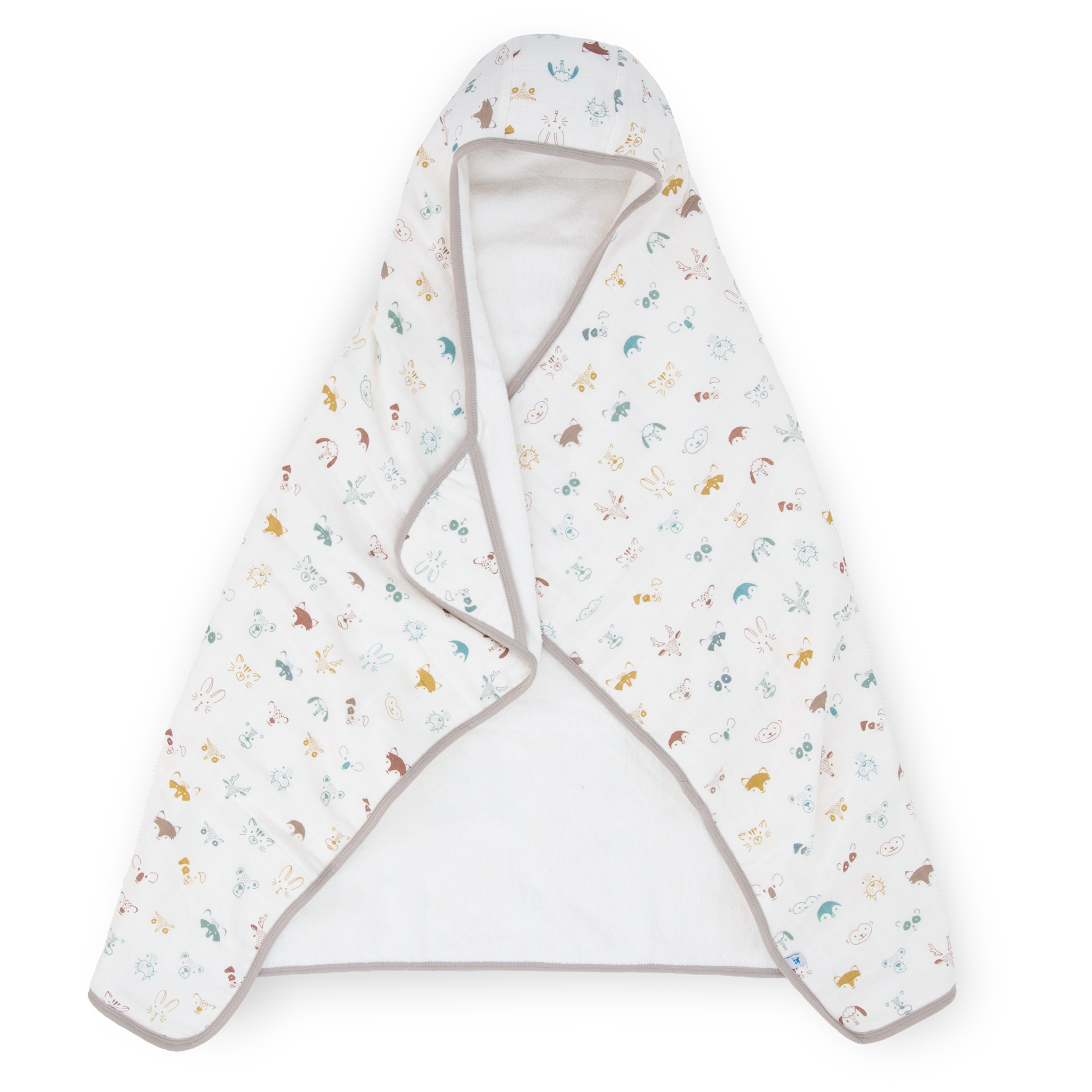 Little Unicorn Toddler Hooded Towel | Animal Crowd