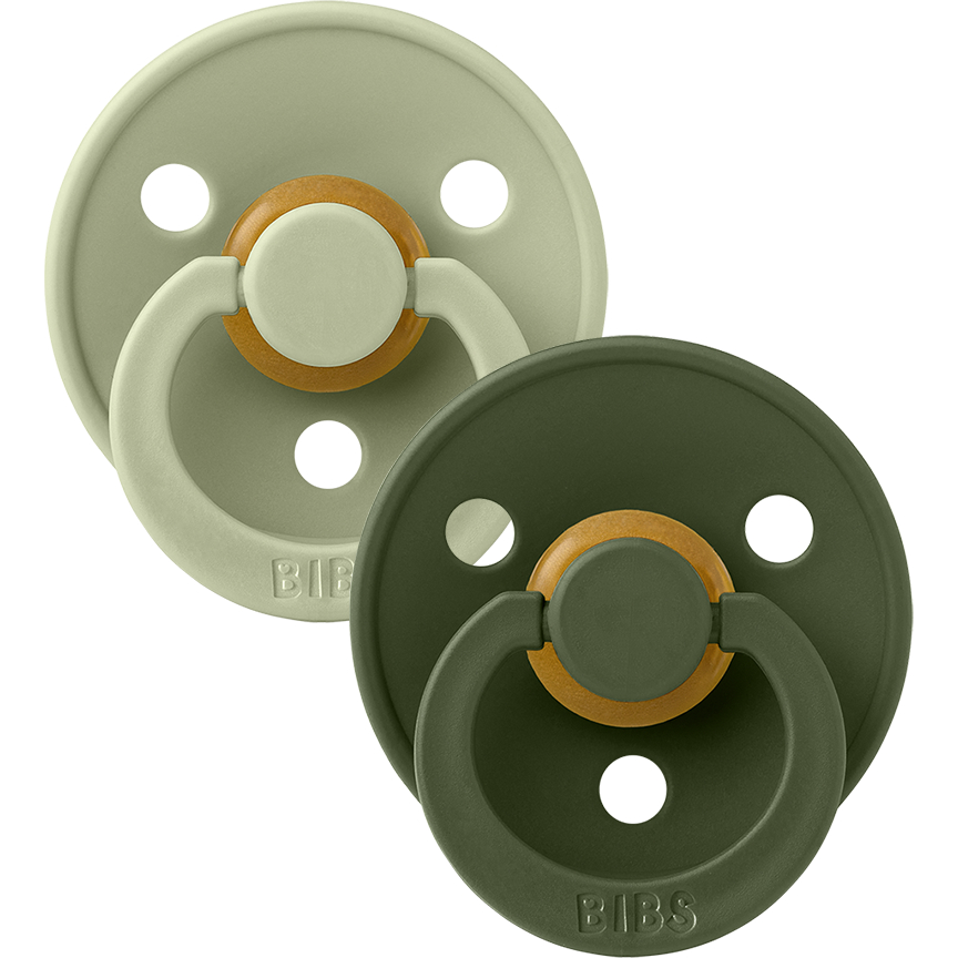 BIBS Color 2-Pack | Sage/Hunter Green