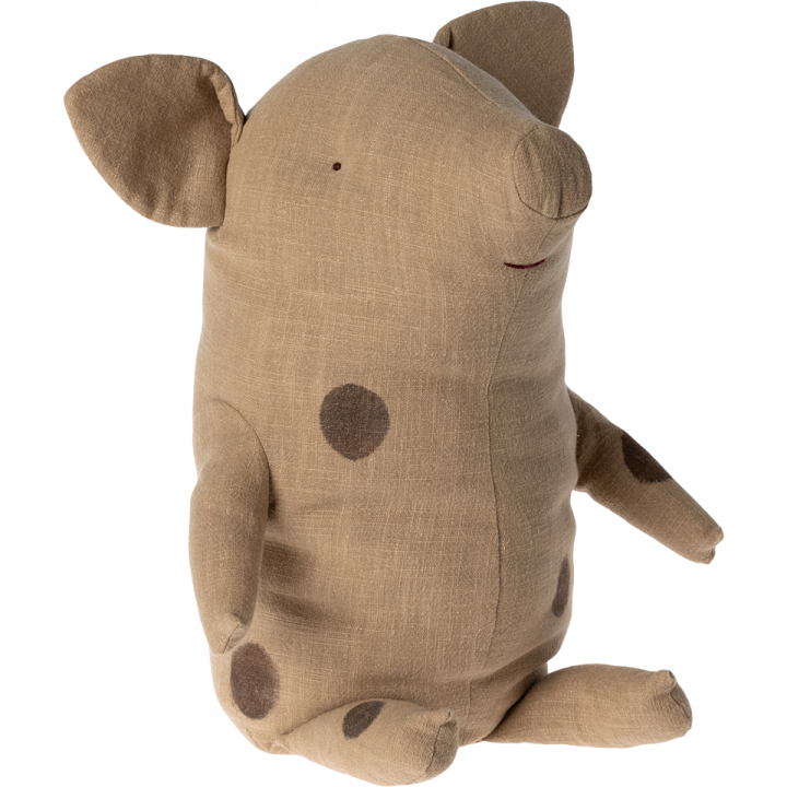 Maileg Truffle Pig, Big, Light Umber