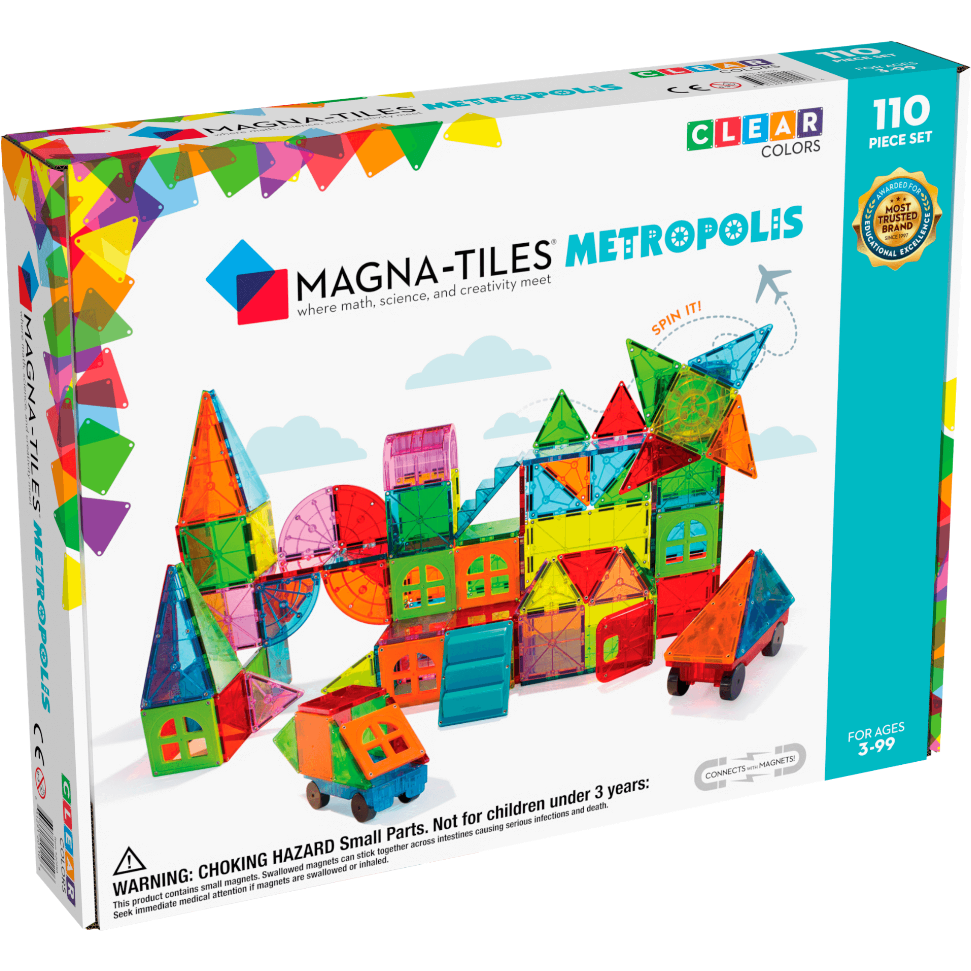 Magna-Tiles Metropolis 110-Piece Set