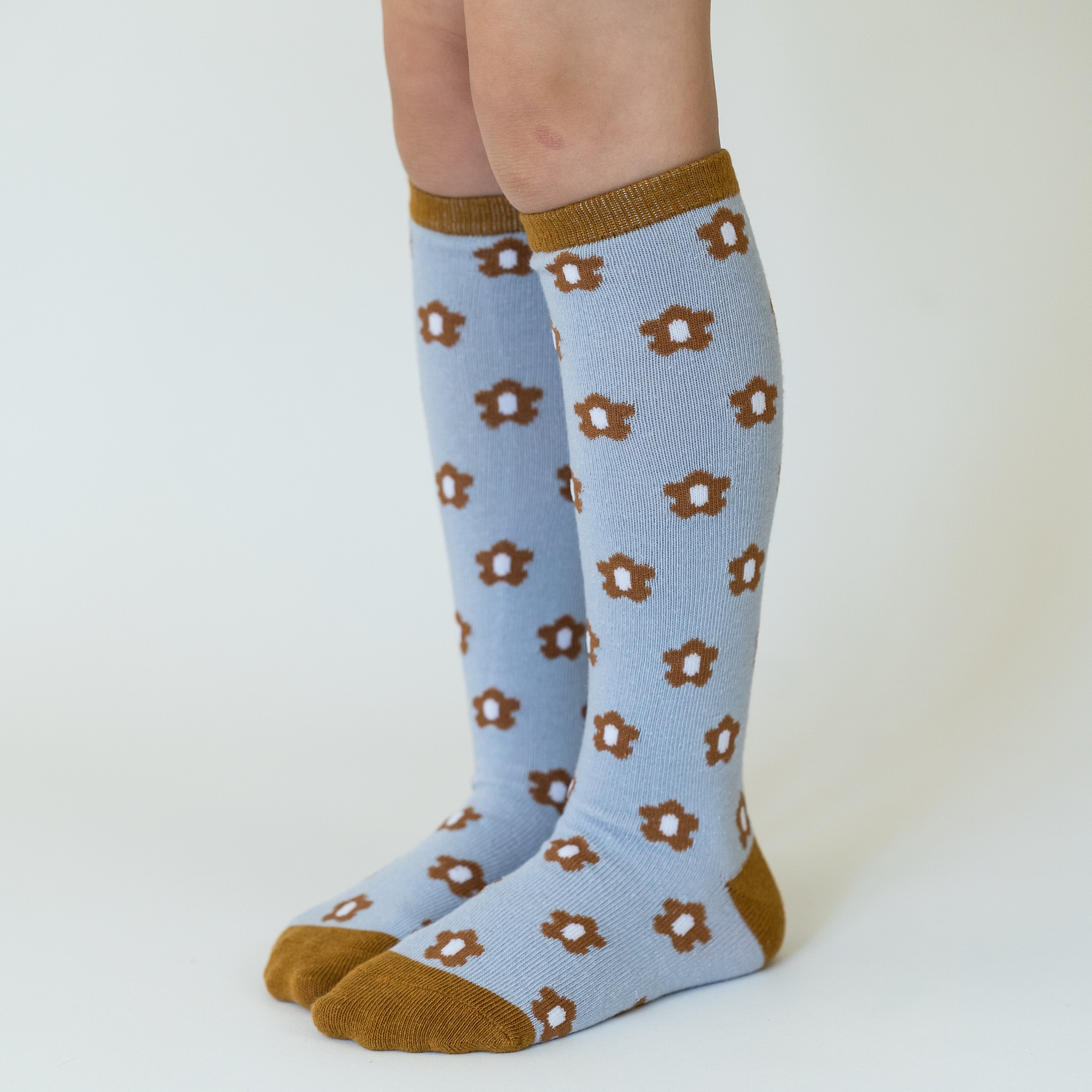 Little Stocking Co. Flower Power Knee High Socks