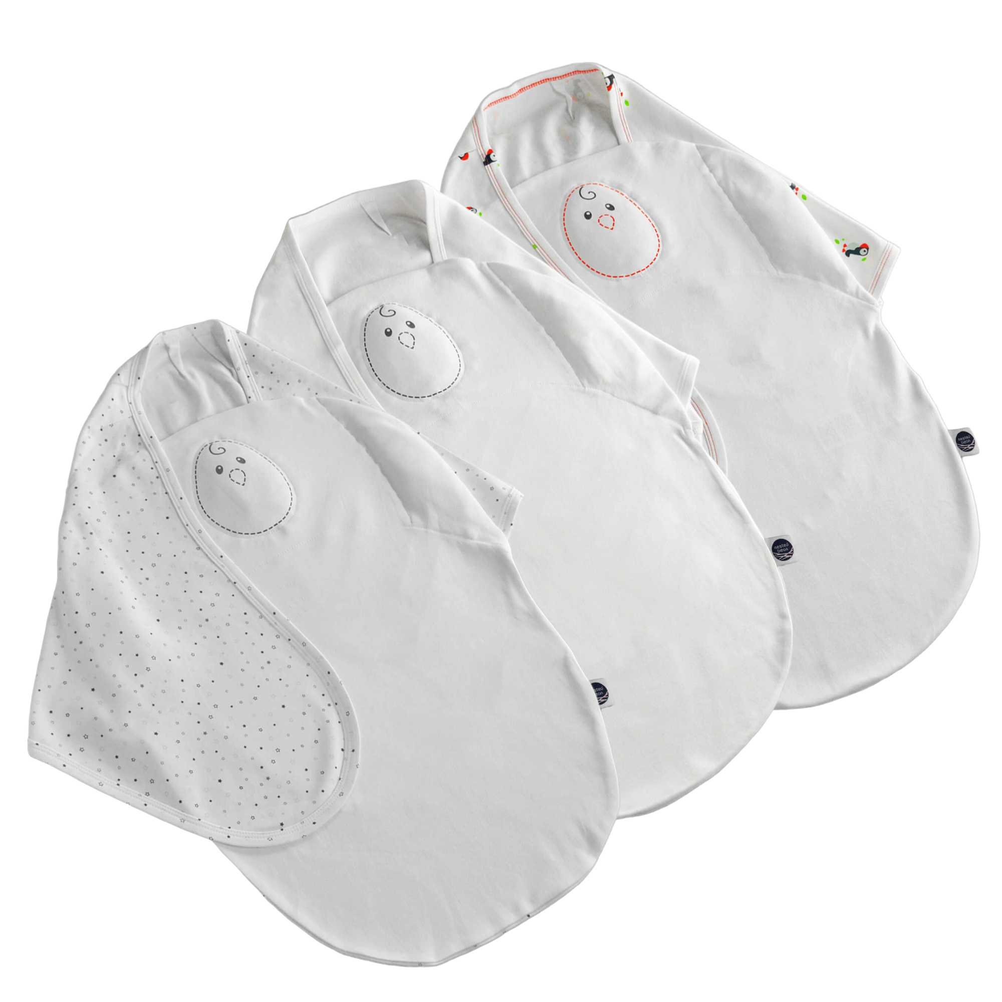 Nested Bean Zen Swaddle 3 Pack
