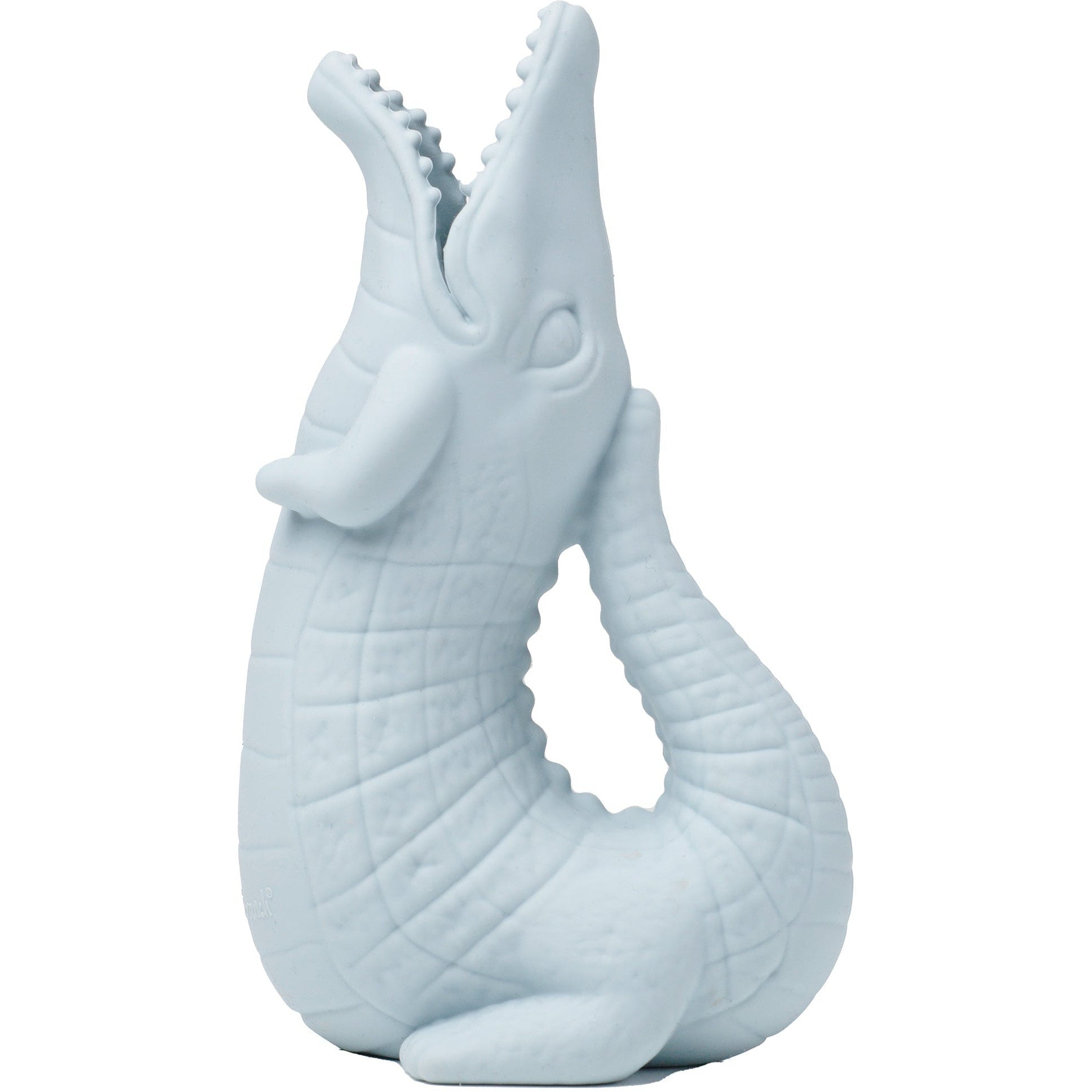 DAM Scrunch Crocodile Jug | Duck Egg Blue