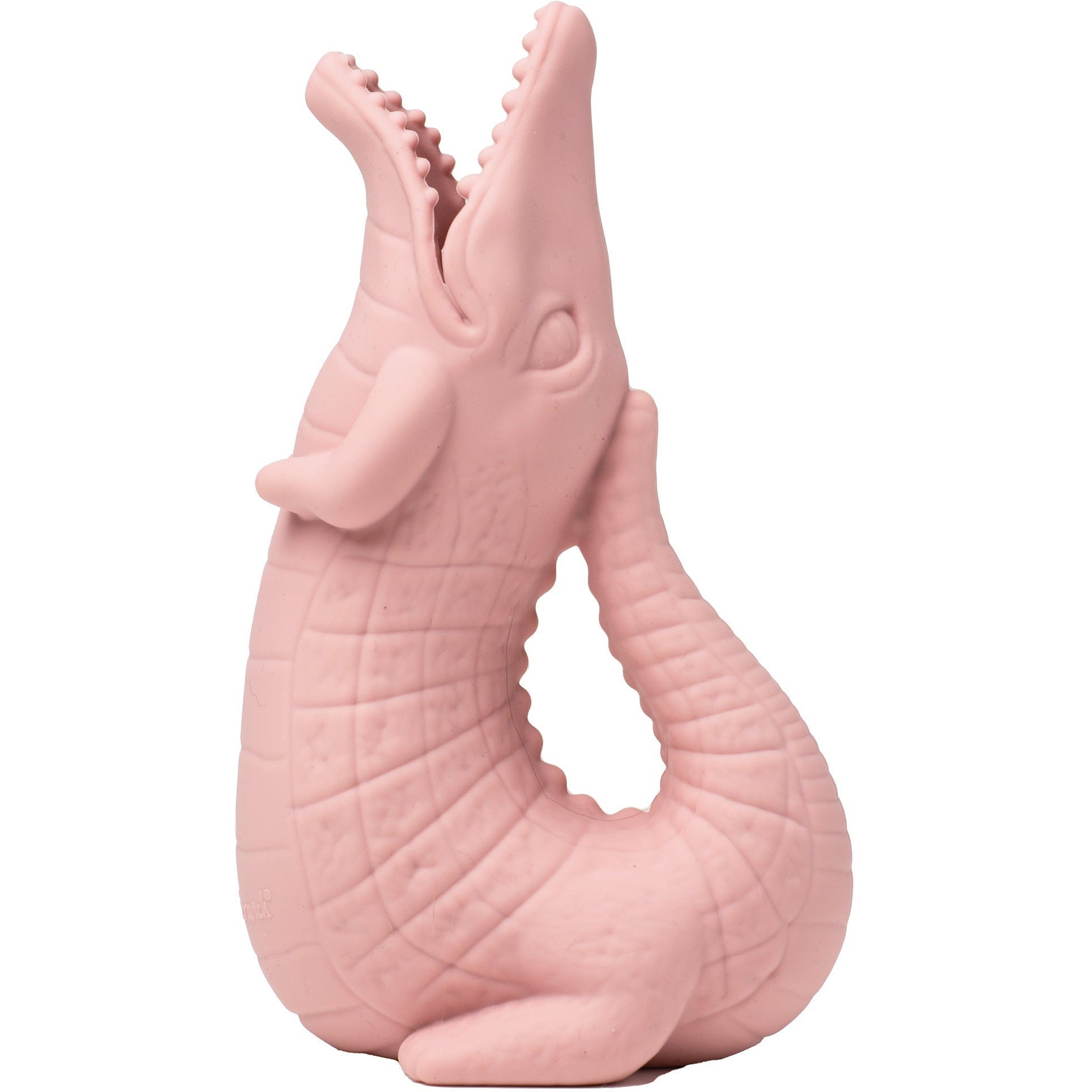 DAM Scrunch Crocodile Jug | Dusty Rose