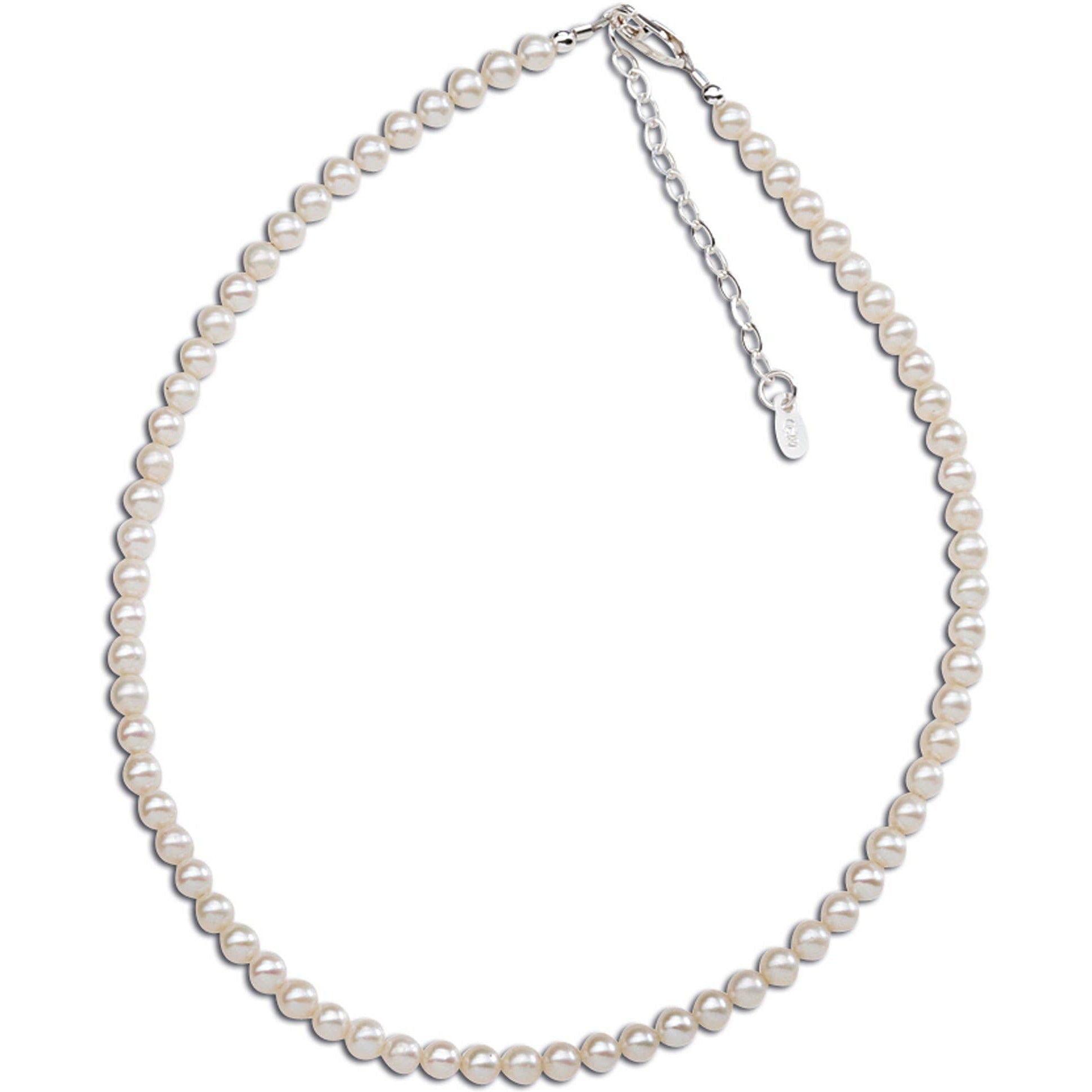 Cherished Moments Sterling Silver Girls Pearl Necklace for Children Zoey