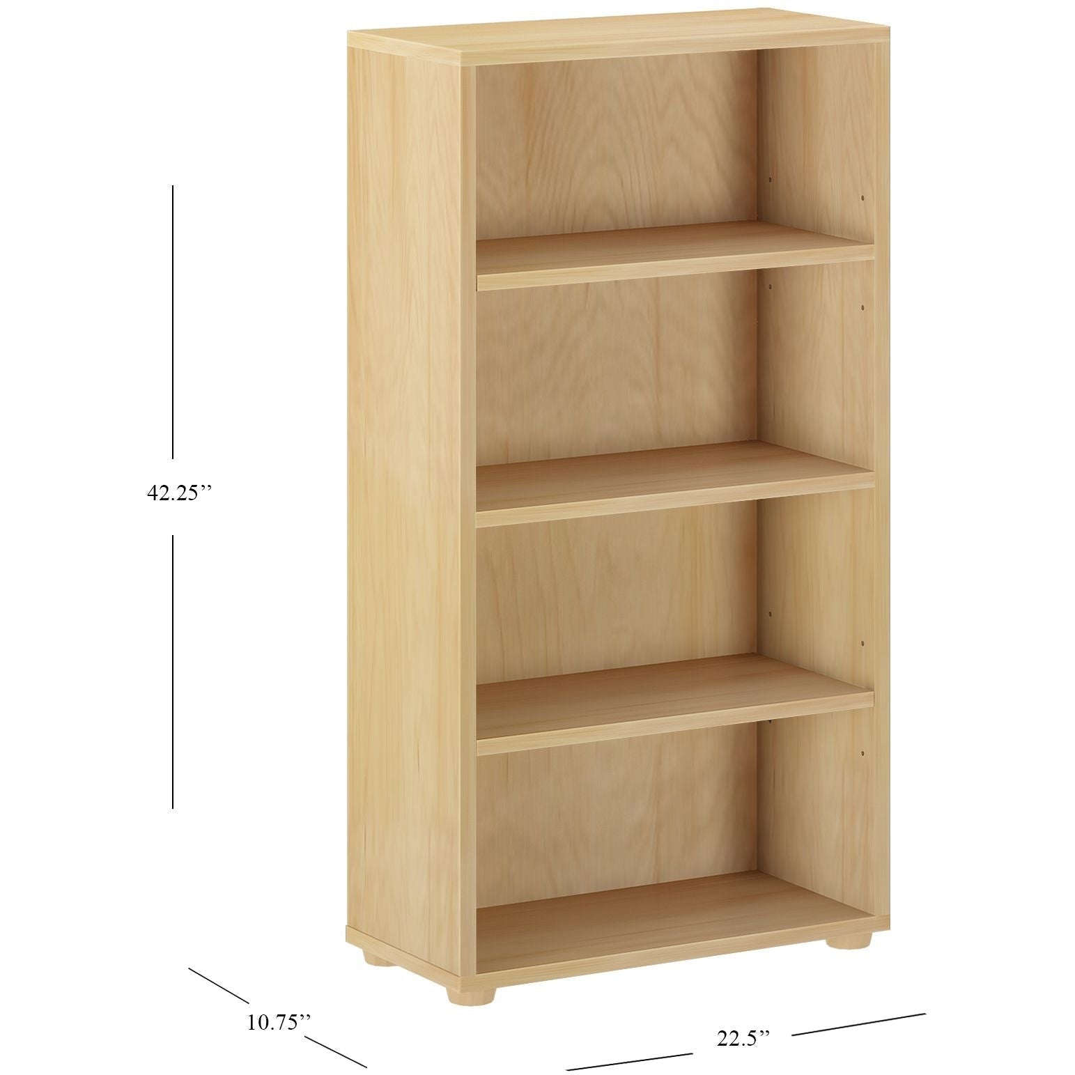 Maxtrix Mid 4 Shelf Bookcase