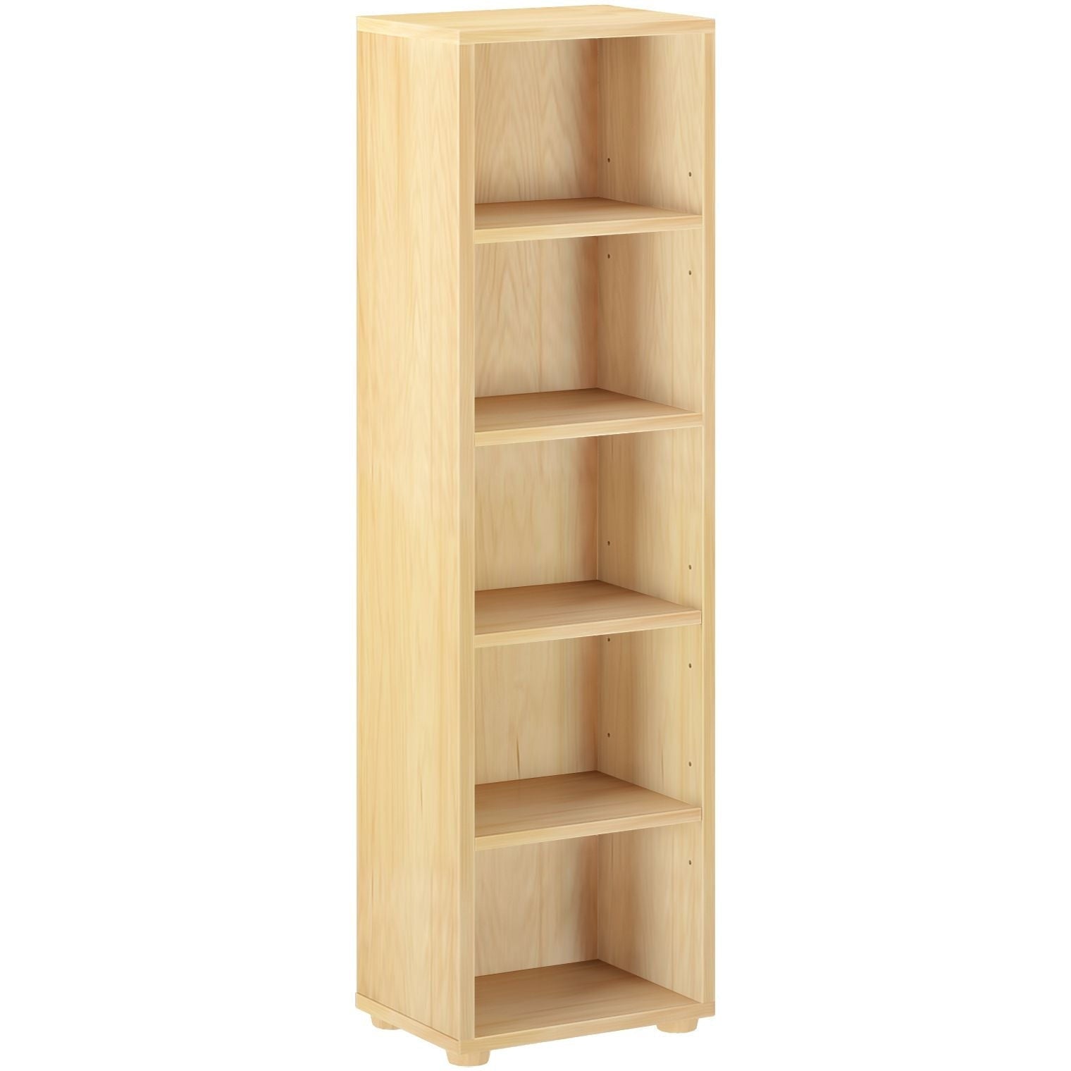 Maxtrix Narrow 5 Shelf Bookcase