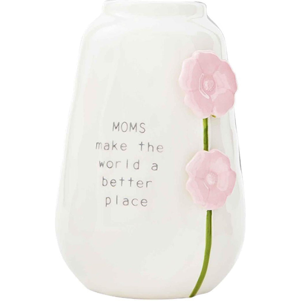 Mudpie Moms Make World Floral Vase