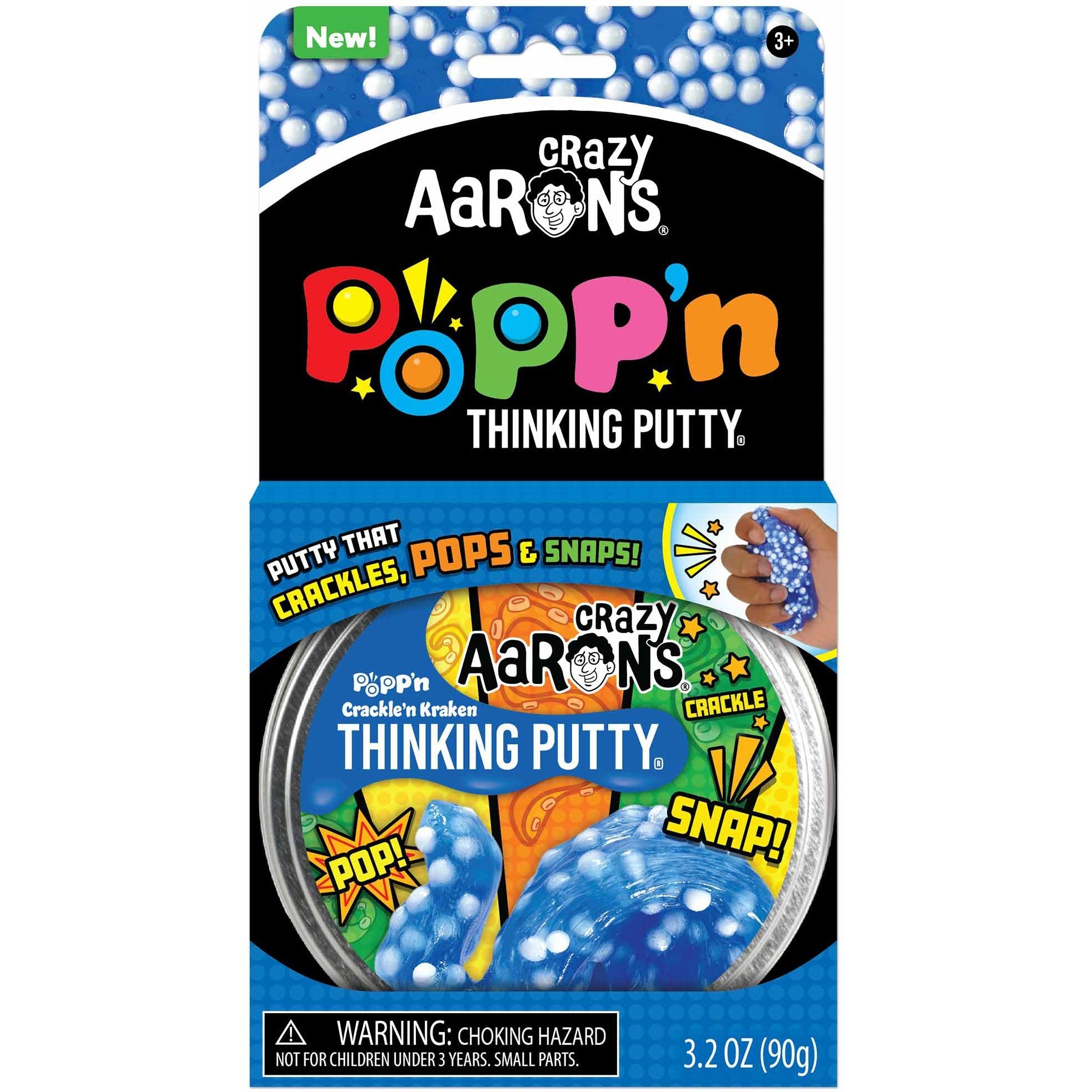 Crazy Aaron’s Crackle'n Kraken | Popp'n Thinking Putty