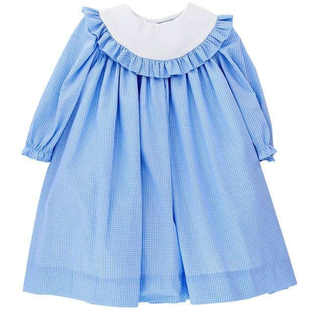 Bailey Boys Blue Check Float Dress