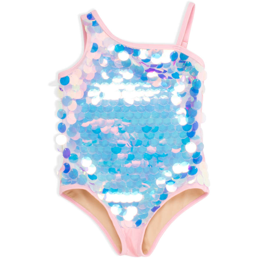 Shade Critters One-Piece Shoulder - Pink Paillette