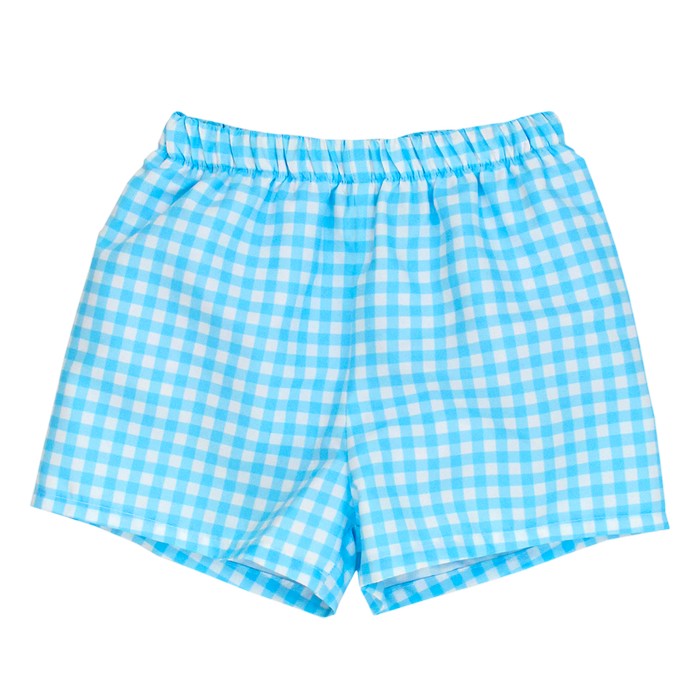 Bailey Boys Blue Gingham Trunk