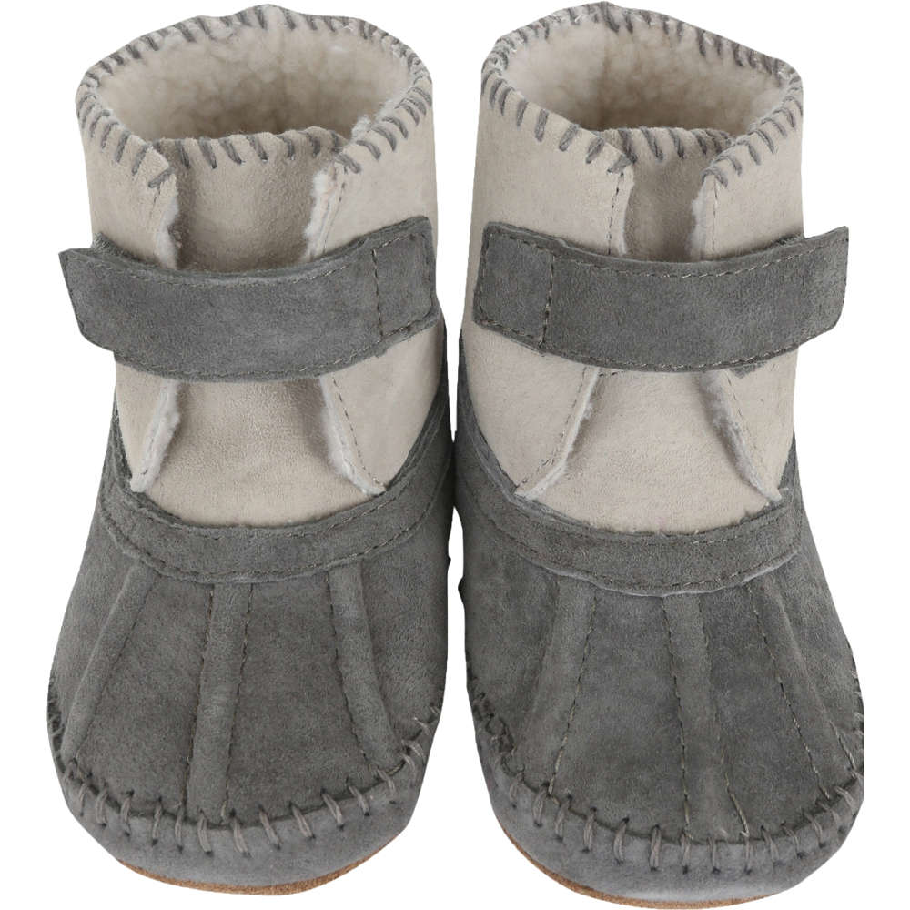 Robeez Galway Cozy Bootie Soft Sole Grey