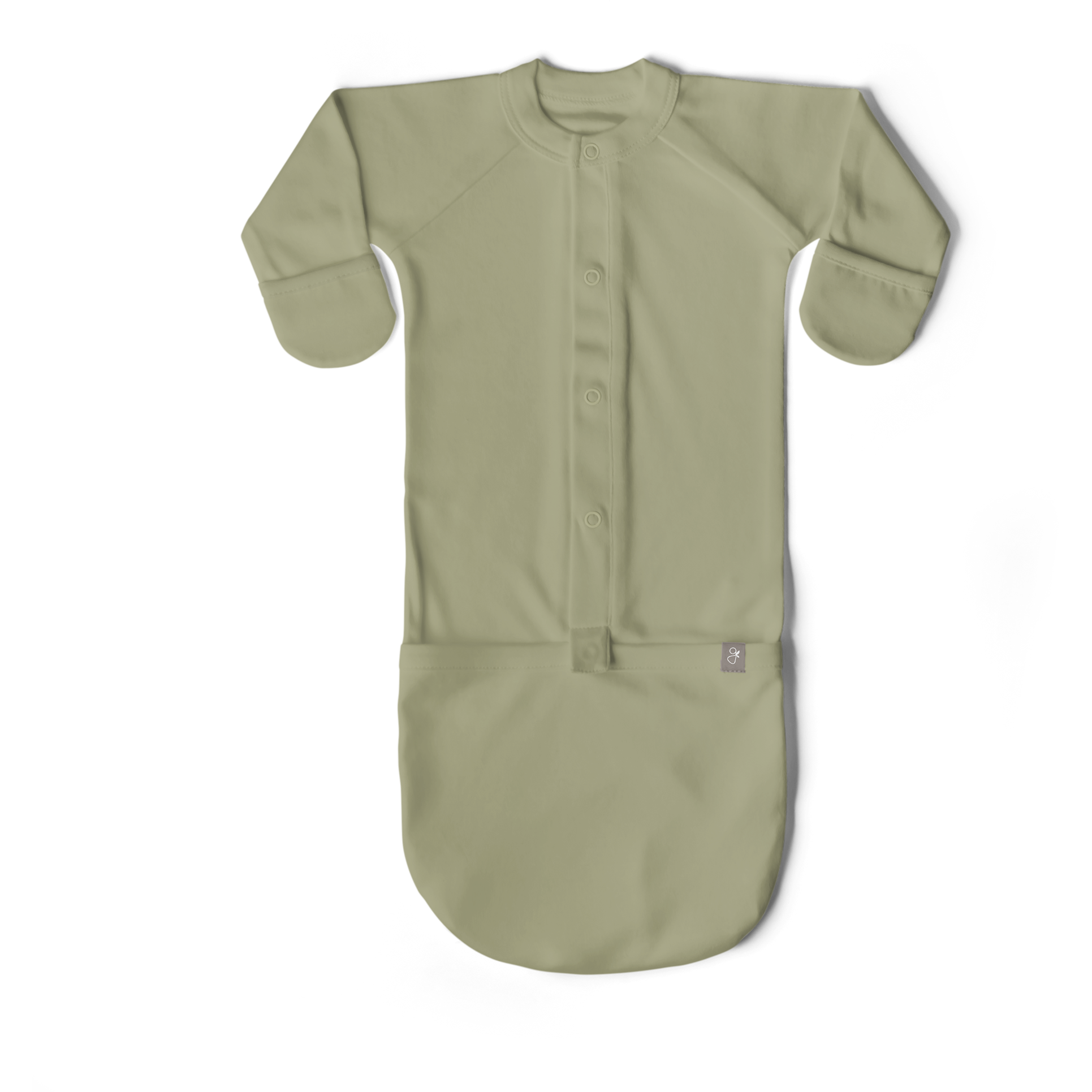 Goumi Viscose Organic Convertible Gown | Artichoke