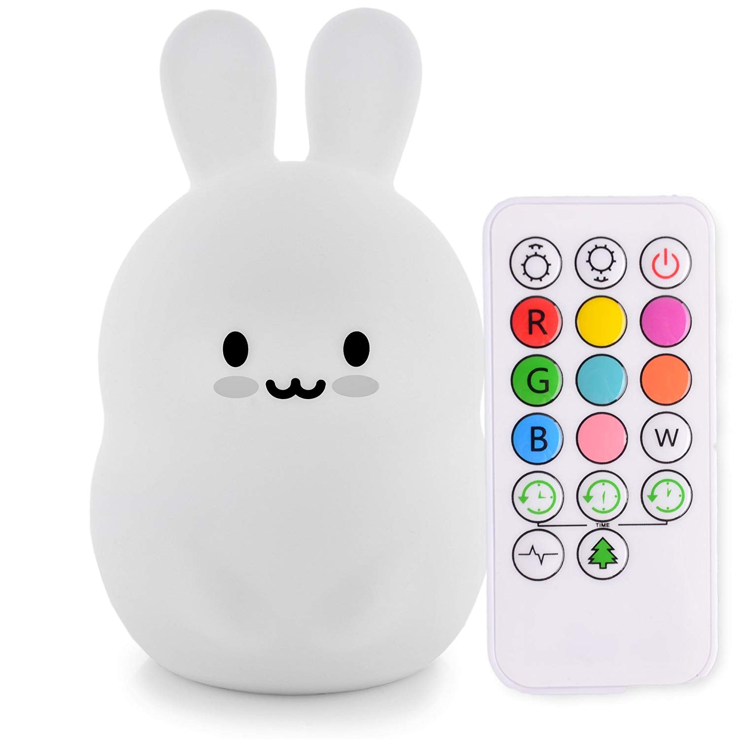 LumiPets LED Nightlight with Remote - Bunny