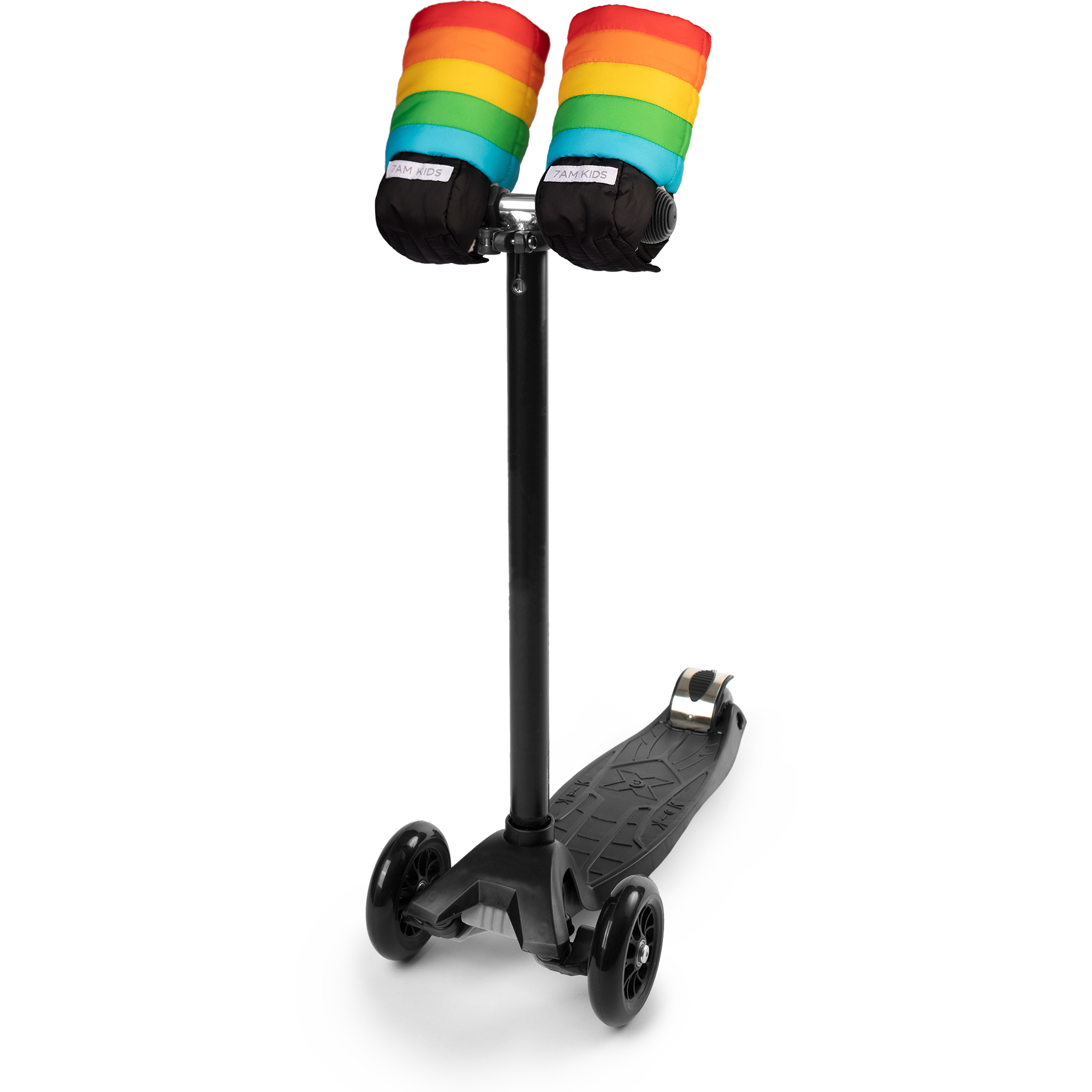7AM Kids Scooter Warmmuffs | Rainbow