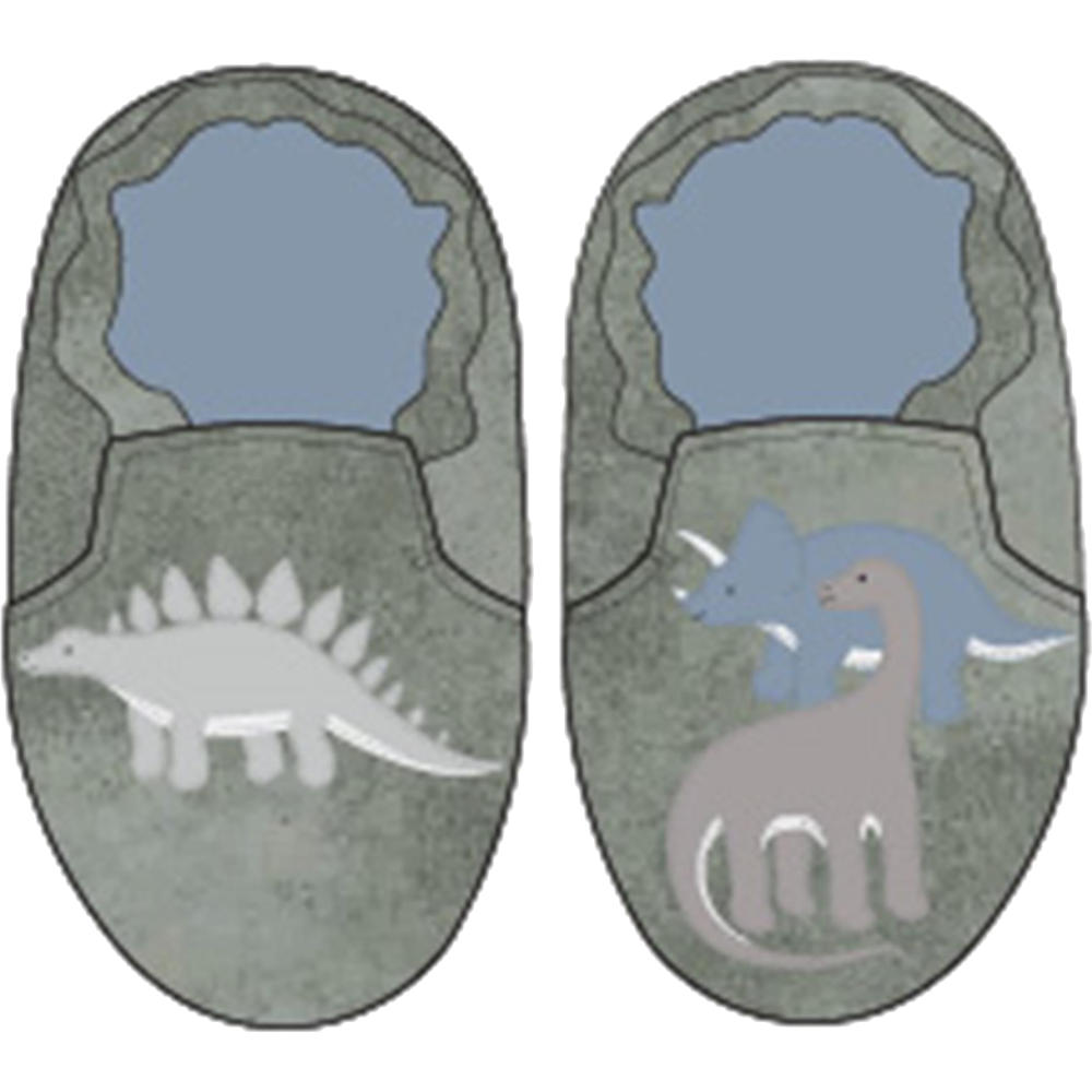 Robeez Soft Sole Ramsey Grey