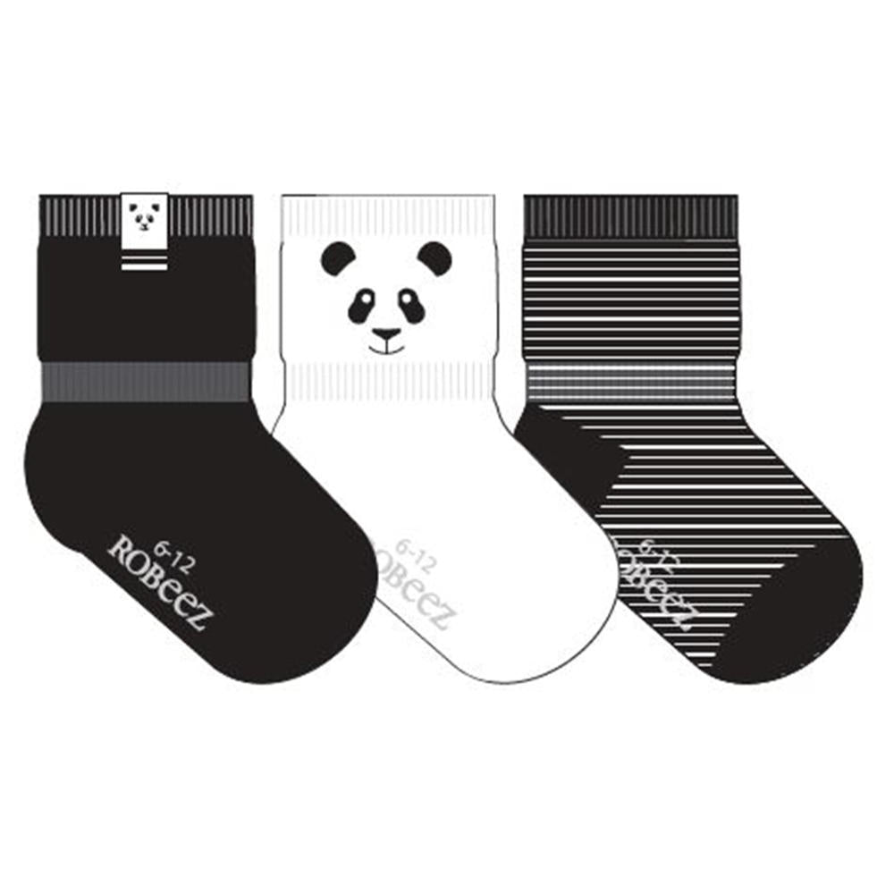 Robeez Socks Piper Panda 3-Pack