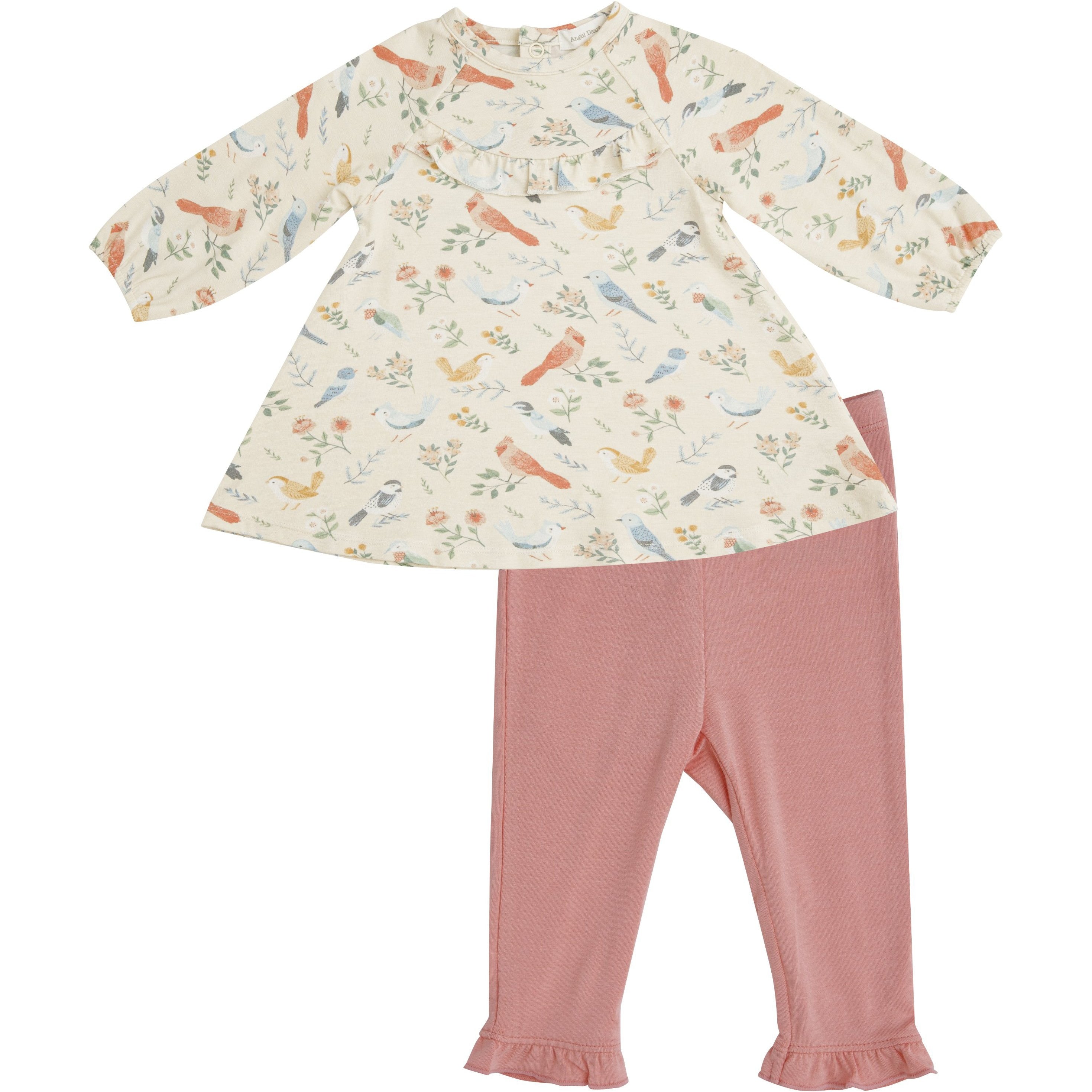 Angel Dear American Birds Ruffle Dress & Legging