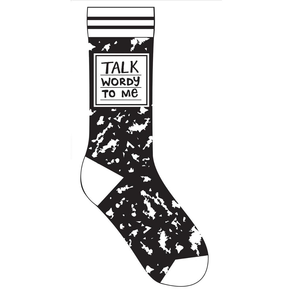 Talk Wordy to Me Socks
