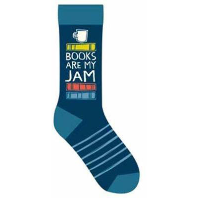 Books Are My Jam Socks