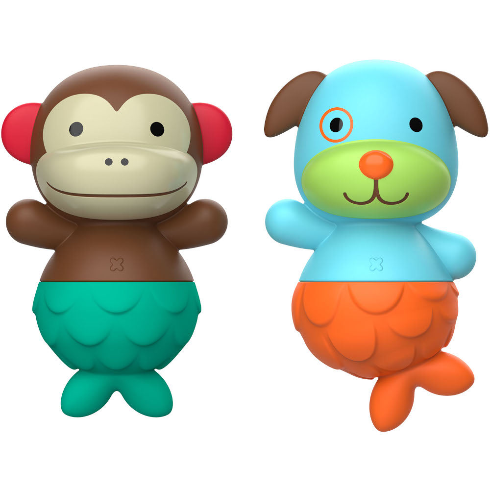 Skip Hop Zoo Mix & Match Flippers Monkey & Dog
