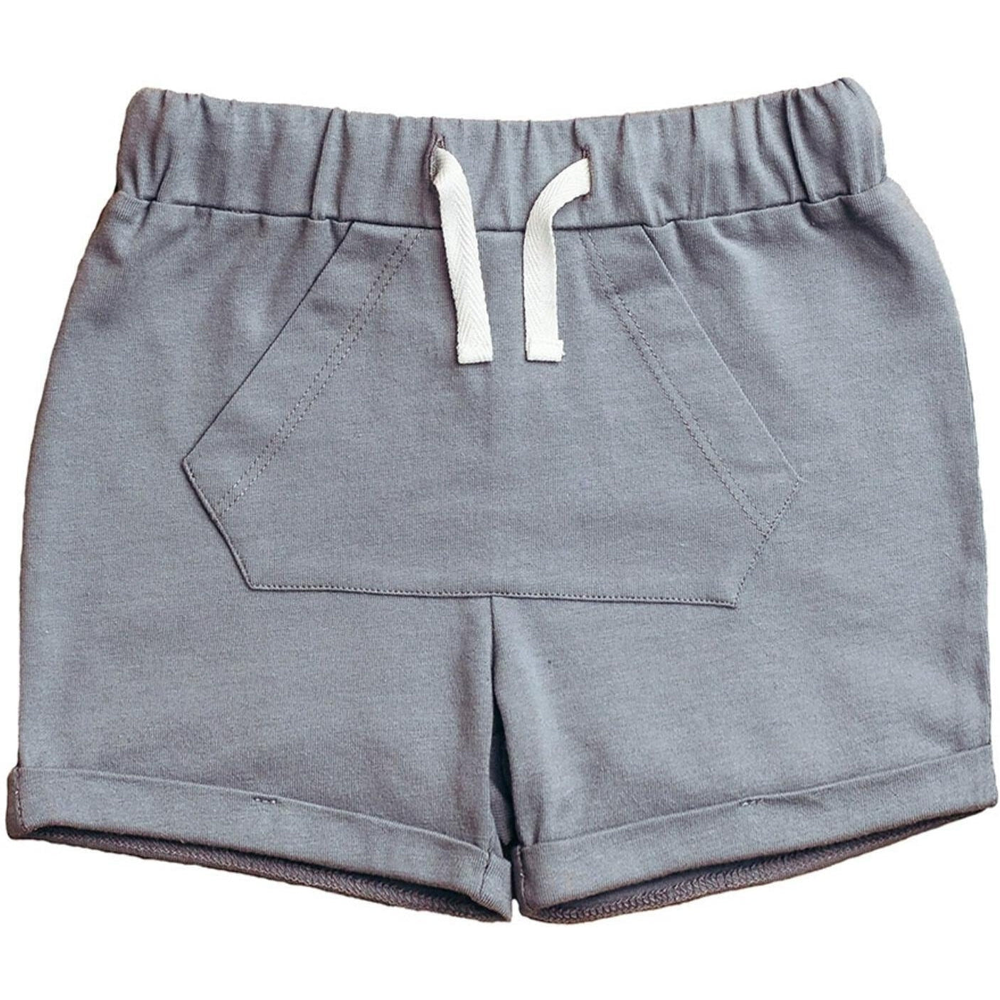 Ciy Mouse Kangaroo Pocket Short | Slate